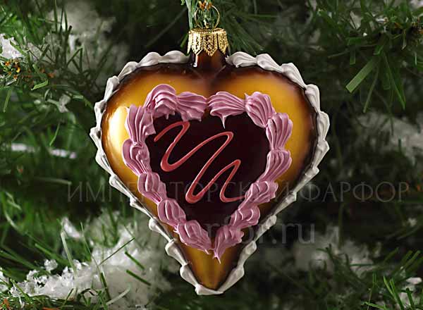 Christmas tree toy Heart DOLCE VITA