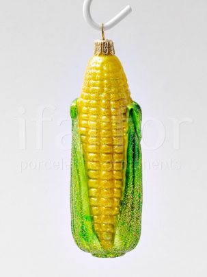 Елочная игрушка Кукуруза 40 x 125 мм.