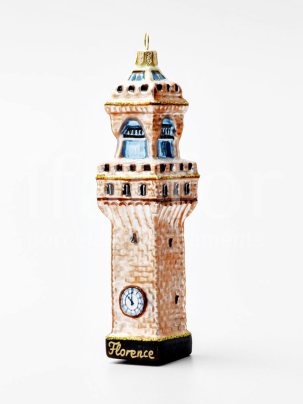 Елочная игрушка Башня Palazzo Vecchio 155 мм.