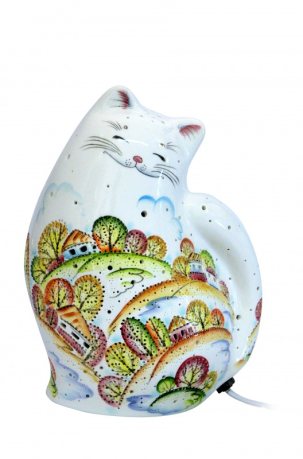 Светильник Котофей рыжий 170 x 230 мм.