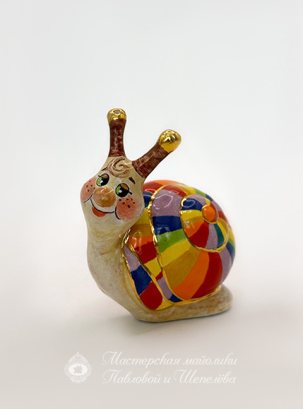 Елочная игрушка Улитка 60 x 75 мм.