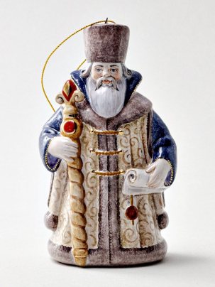 Елочная игрушка Боярин Сказка о царе Салтане. Боярин 66 x 145 мм.