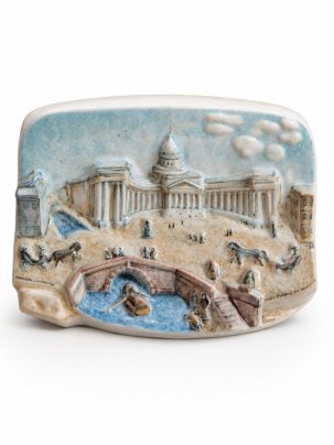 Плакетка настенная Казанский собор 150 x 190 мм.
