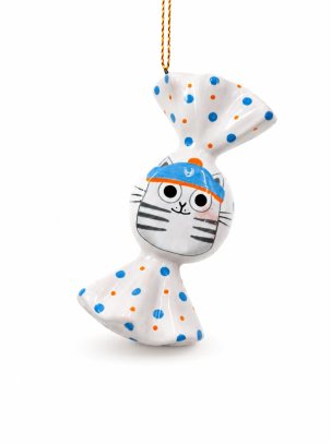 Елочная игрушка Конфета Леденец