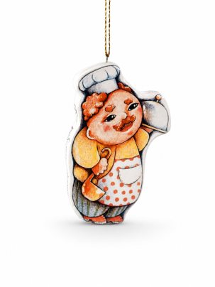 Елочная игрушка Повар