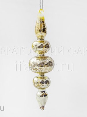 Елочная игрушка Веретено большое 2 160 мм.