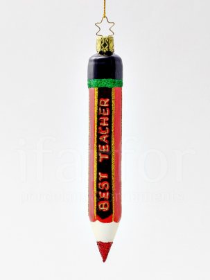 Елочная игрушка Карандаш желаний 25 x 165 мм.