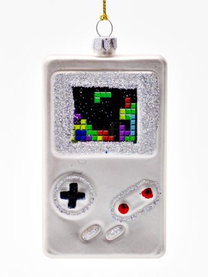 Елочная игрушка Тетрис 65 x 125 мм.