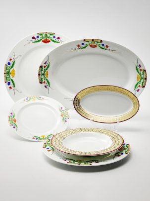 Сервиз столовый Замоскворечье 2 6/21 Европейская