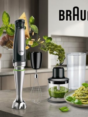 Погружной блендер BRAUN MultiQuick 7 MQ7025X BK