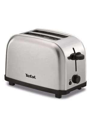 Тостер для хлеба Tefal Ultra Mini TT330D30, с высоким подъемом, поддоном для крошек, 6 уровнями поджаривания, 700 Вт