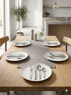 Набор столовых приборов 24 предмет/6 персон, New Fresh Basic Besteck Cutlery VIVO, Villeroy & Boch Group, Нержавеющая сталь