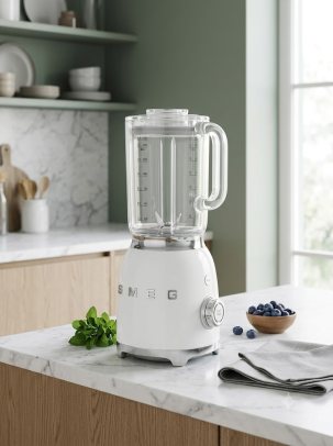 Блендер стационарный SMEG BLF03WHEU, цвет белый глянцевый