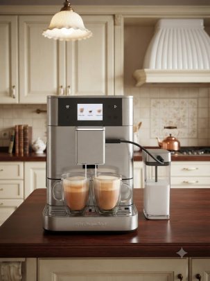 Кофемашина автоматическая KitchenAid 5KES8557ESX, стальной