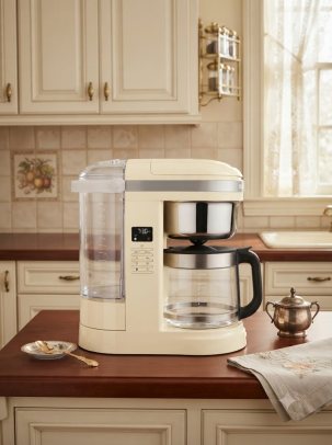Капельная кофеварка KitchenAid 5KCM1209EAC бежевая