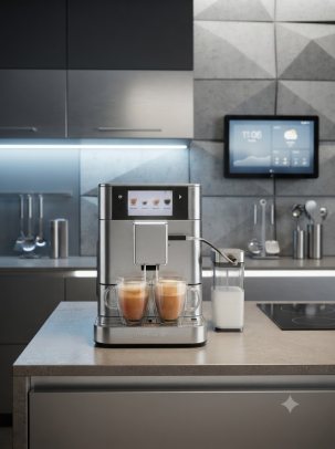 Кофемашина автоматическая KitchenAid 5KES8558ESX, стальной