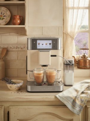 Кофемашина автоматическая KitchenAid 5KES8558EPL, фарфоровый белый