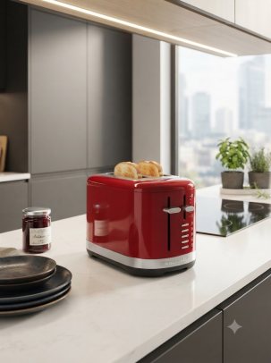 Тостер KitchenAid 5KMT2109EER Красный