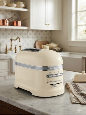 Тостер KitchenAid Artisan 5KMT2204EAC кремовый
