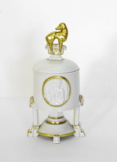 Блюдо для торта  на ножке 31см Crystalite Bohemia Perseus-nova