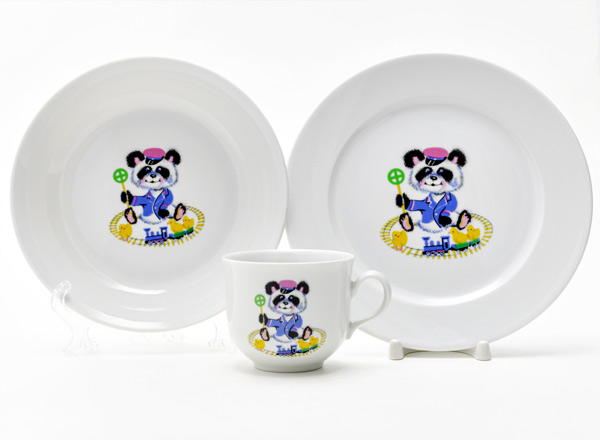 Set in a case for children in a gift box Panda THUN