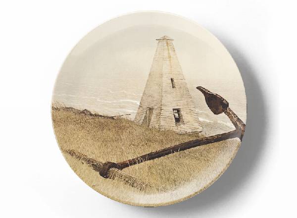 Decorative plate Wyeth Andrew Sea Running