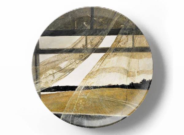 Decorative plate Wyeth Andrew Wind from the sea