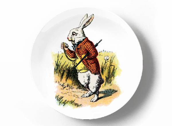 Кролик с часами