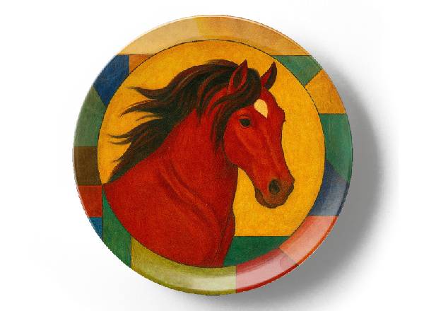 Красный конь. Спокойствие