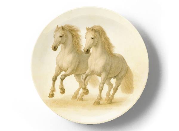 Белые лошади