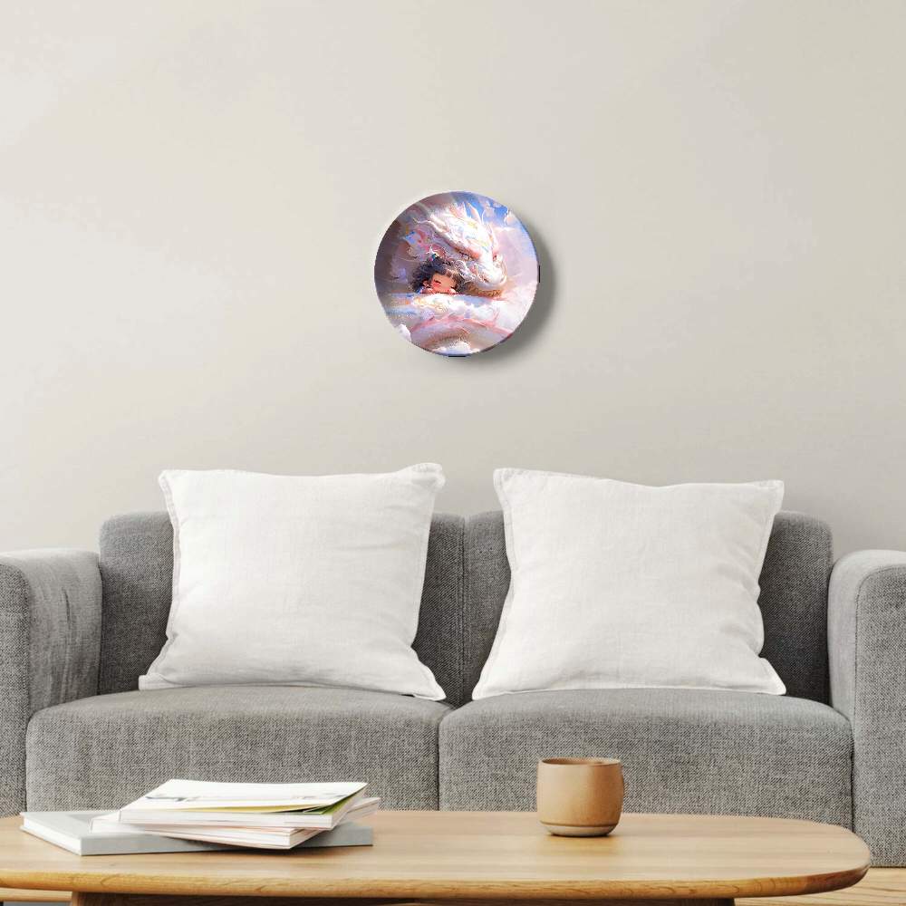 Белый дракон и маленькая девочка