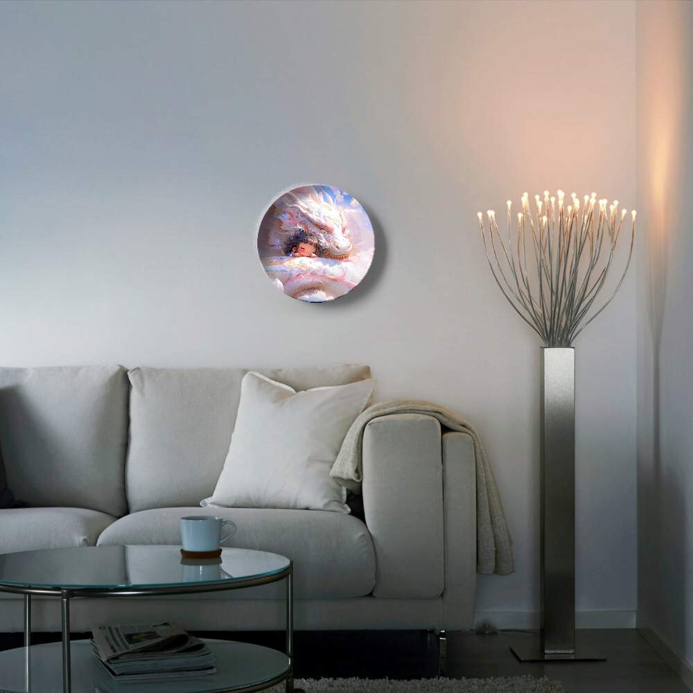 Белый дракон и маленькая девочка