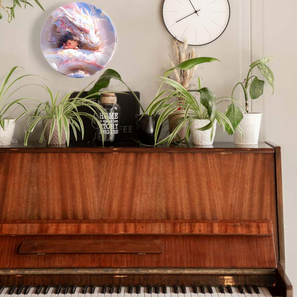 Белый дракон и маленькая девочка