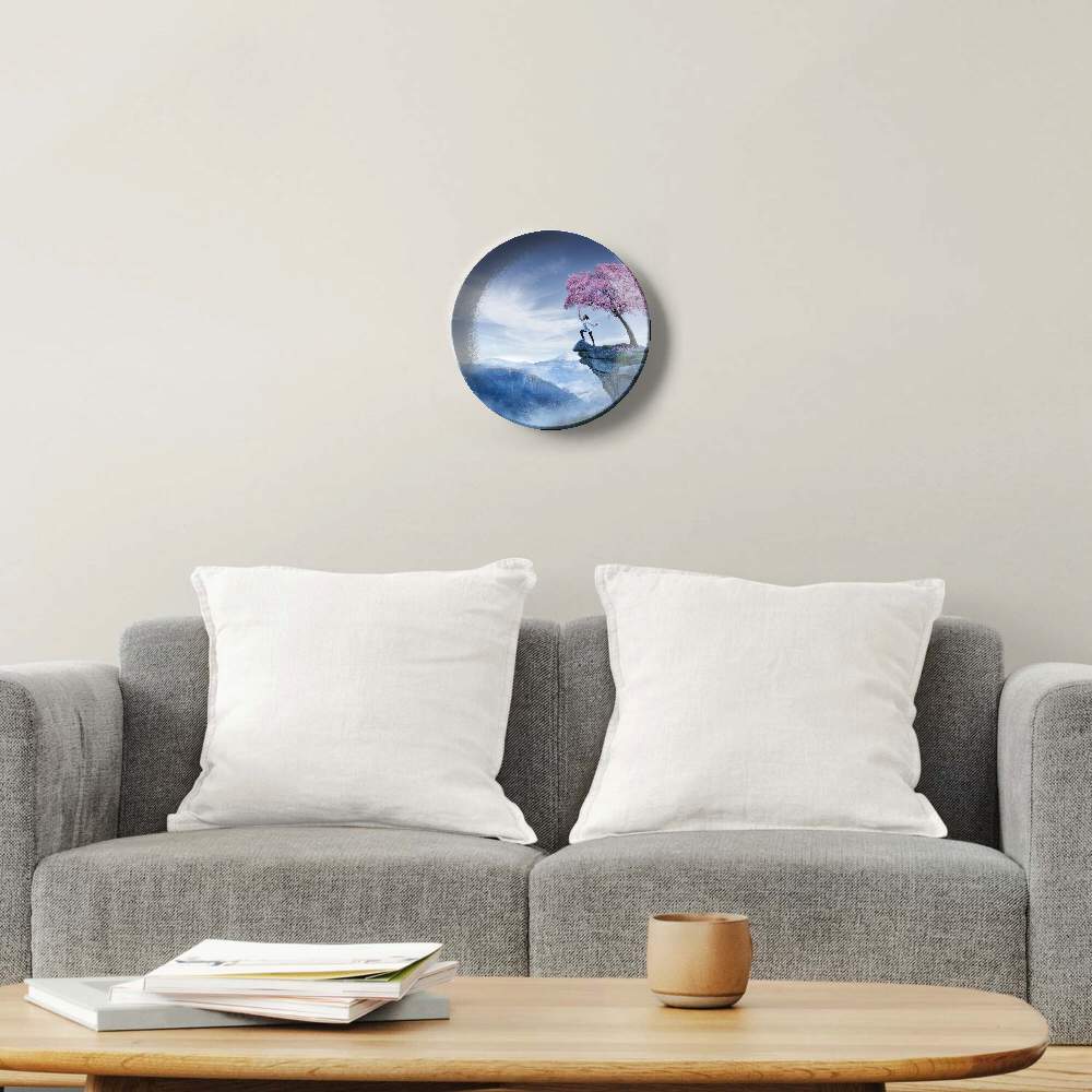 Цветущее дерево в горах — Эрик Алмас