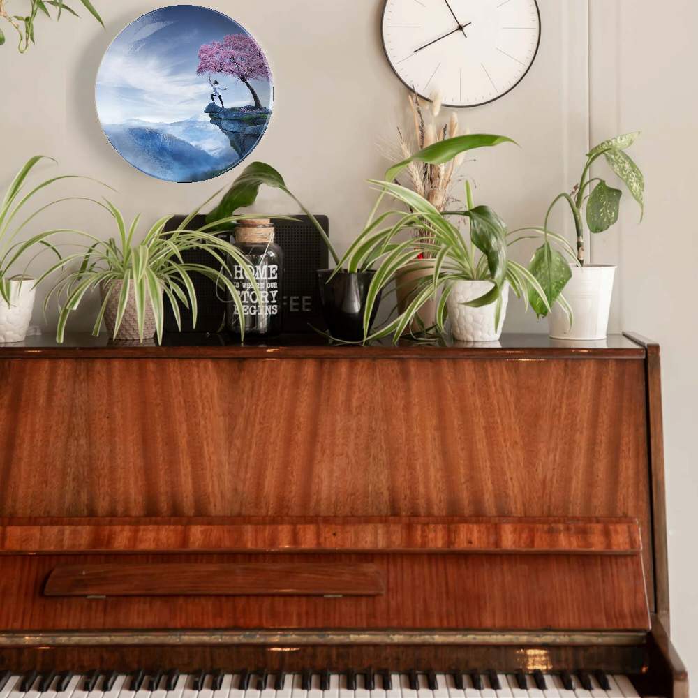 Цветущее дерево в горах — Эрик Алмас