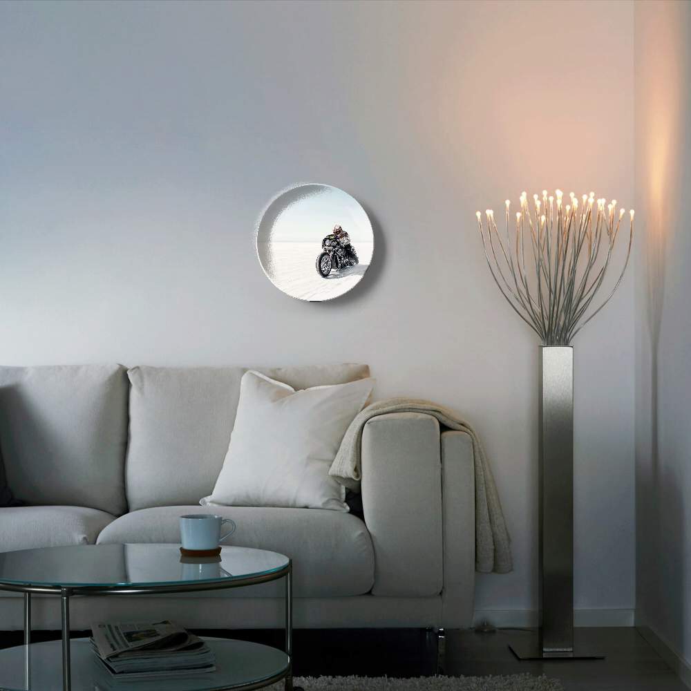 Снежное бездорожье и мотоцикл — Пит Барретт