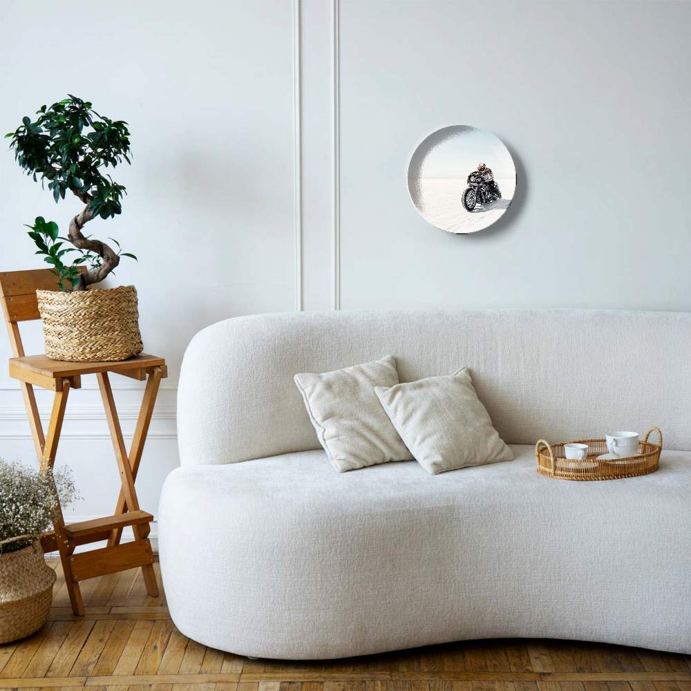 Снежное бездорожье и мотоцикл — Пит Барретт