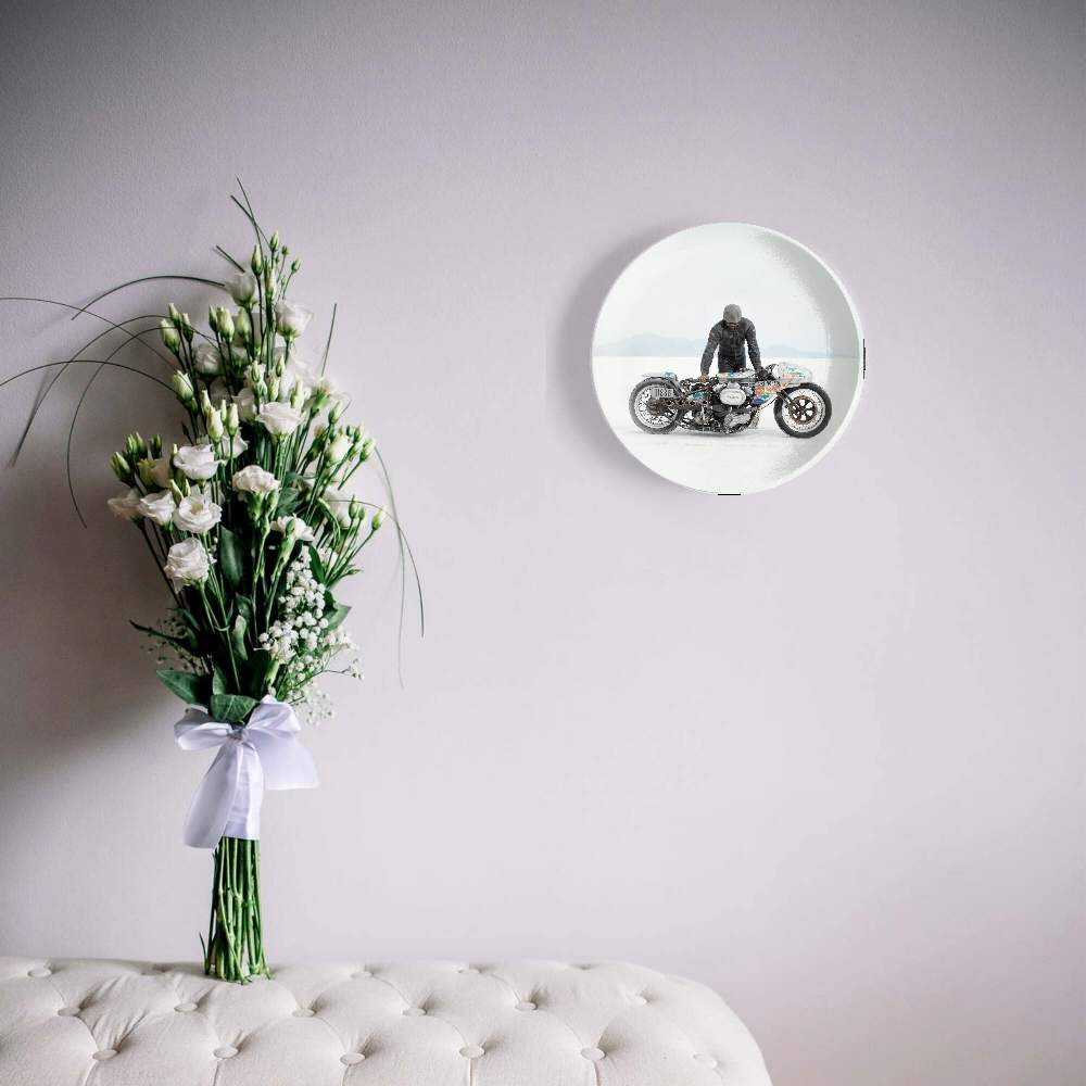 Мотоцикл в снегах — Пит Барретт