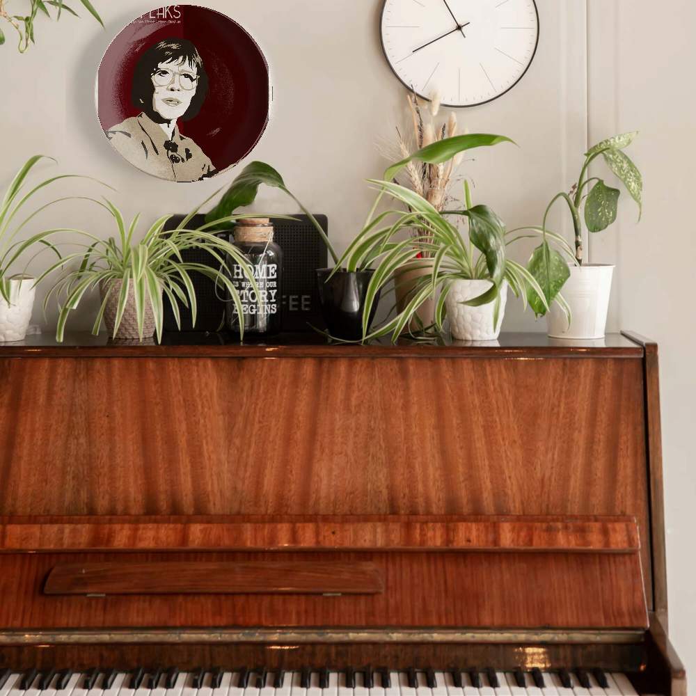 Открытка Дама с поленом — Дэвид Линч