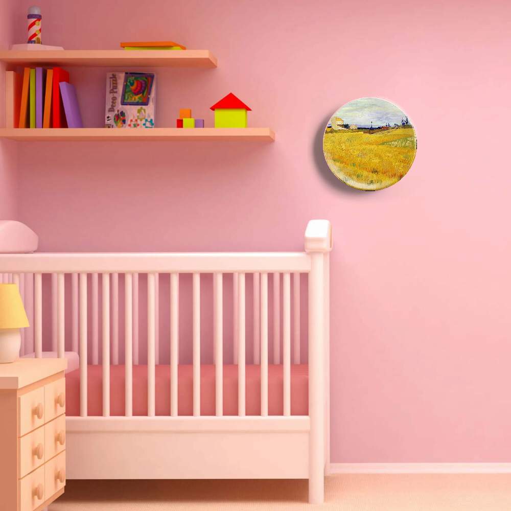 Пшеничное поле со снопами — Винсент Ван Гог