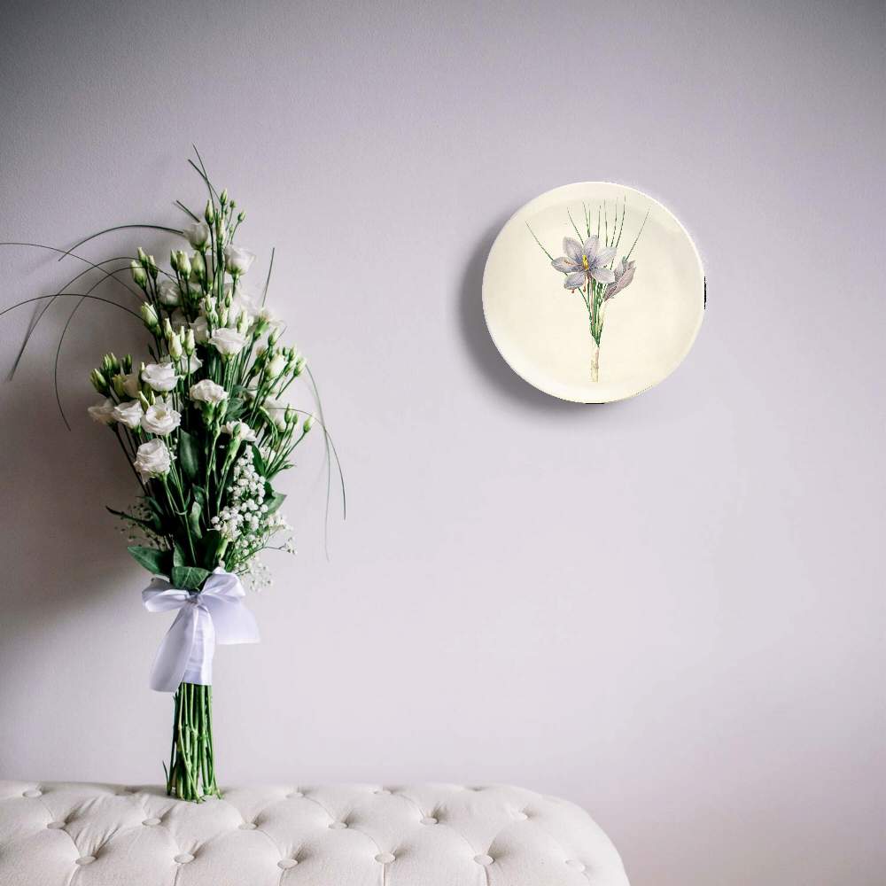 Фиолетовый цветок крокуса — Пьер Жозеф Редуте