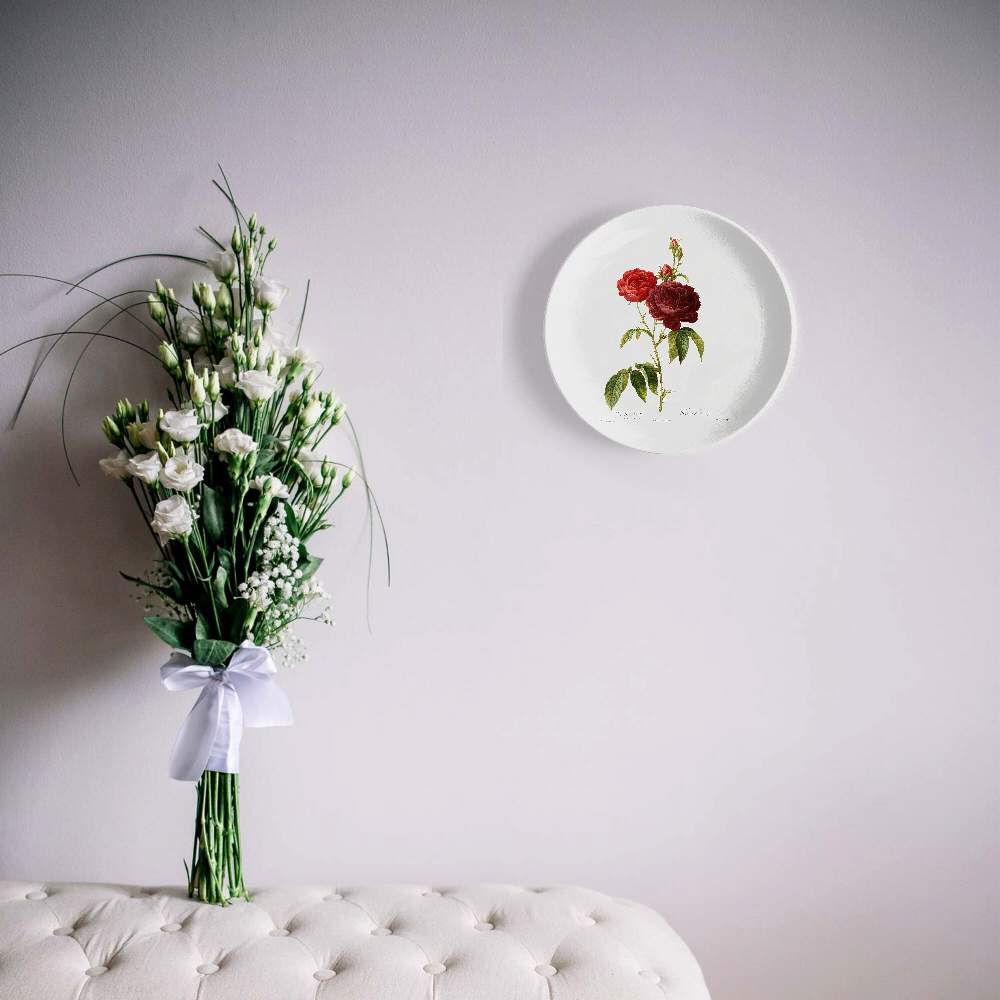 Роза галлица пурпурно фиолетовая — Пьер Жозеф Редуте