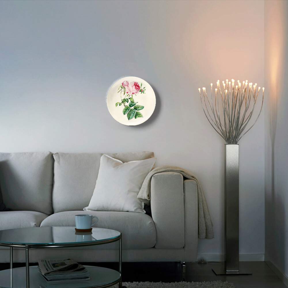 Роза три бутона — Пьер Жозеф Редуте