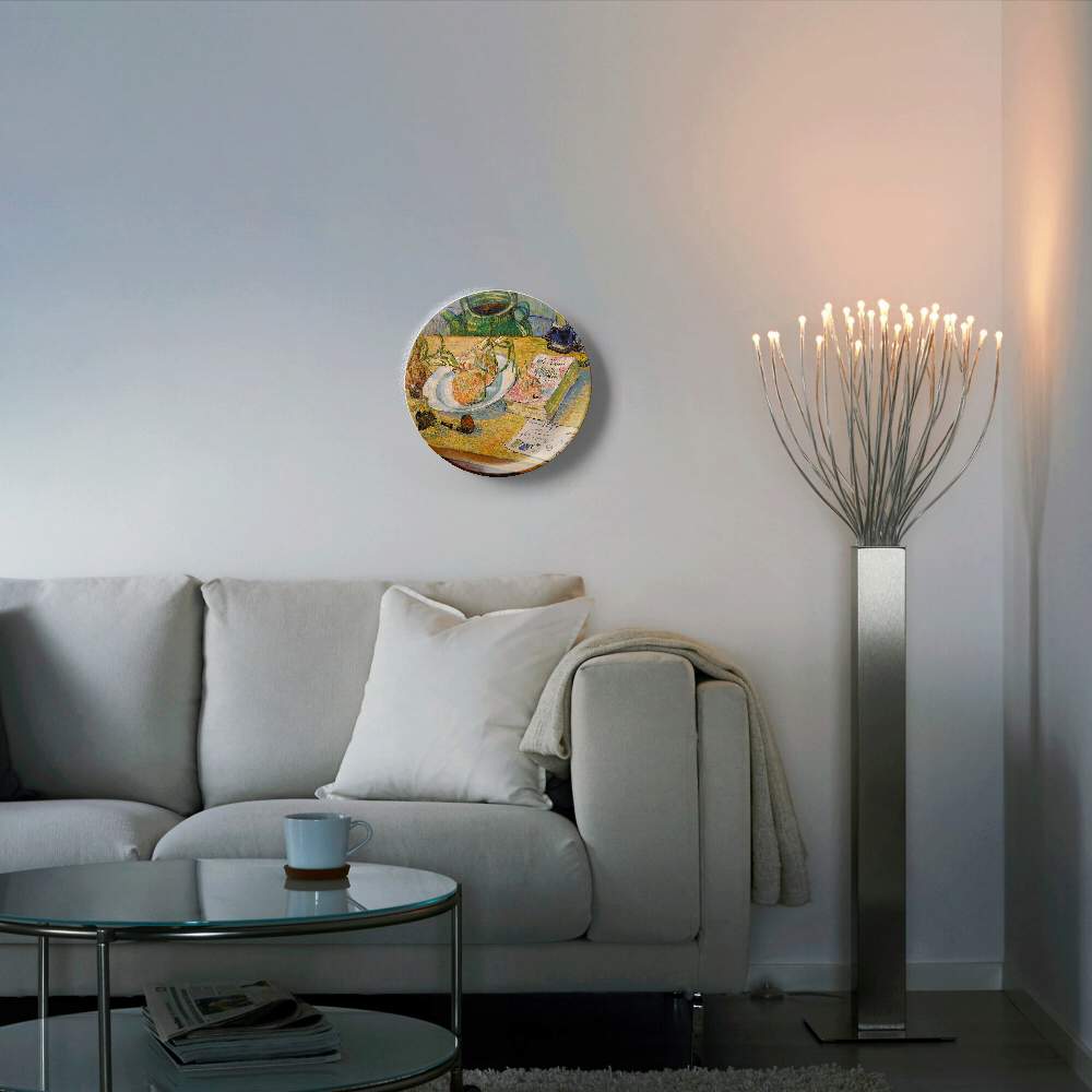 Натюрморт тарелка с луком — Винсент Ван Гог