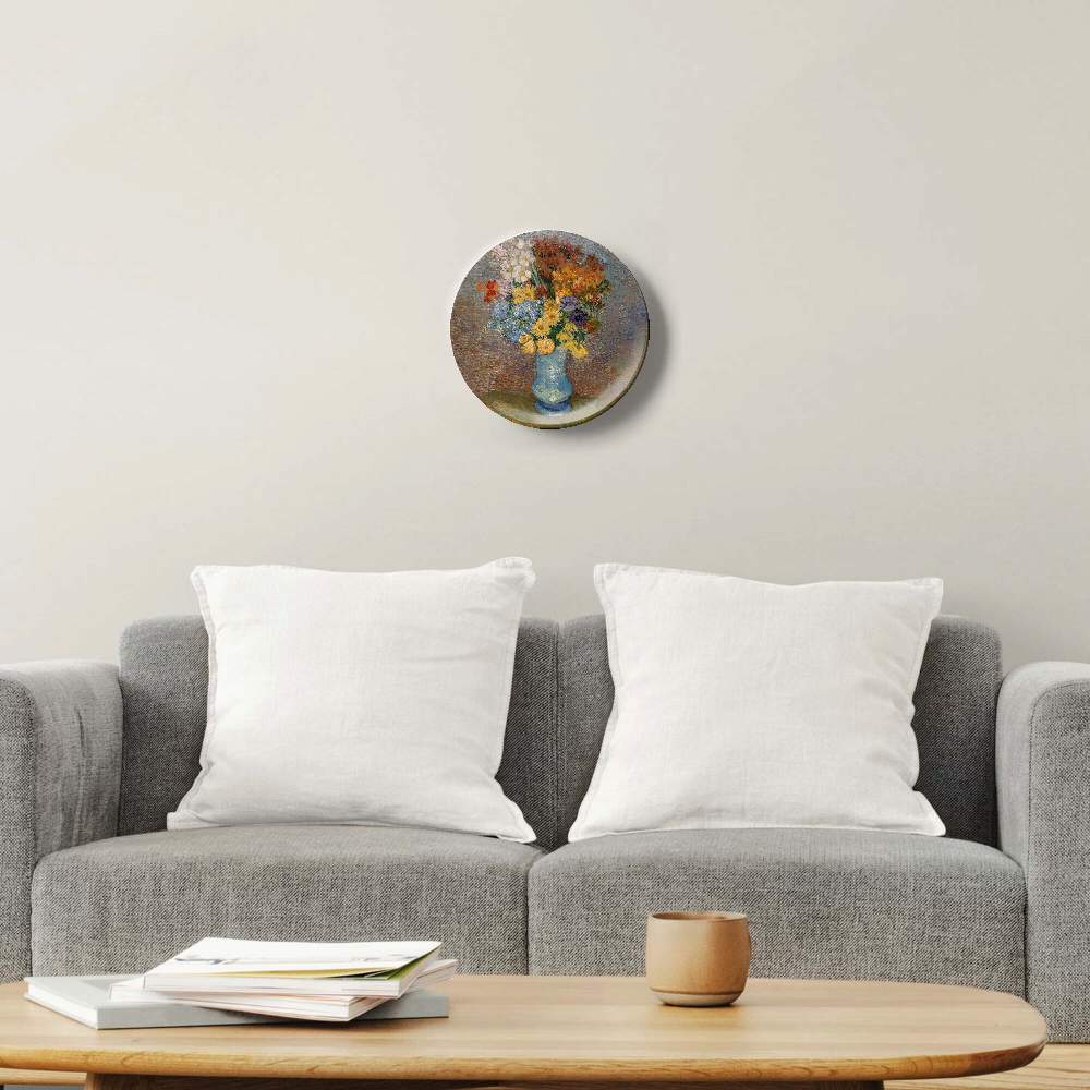 Цветы в голубой вазе — Винсент Ван Гог