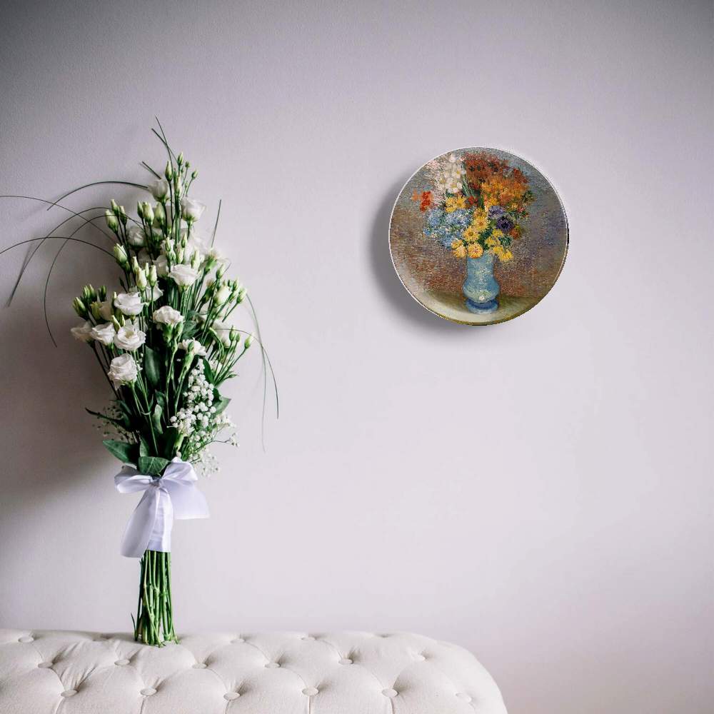 Цветы в голубой вазе — Винсент Ван Гог