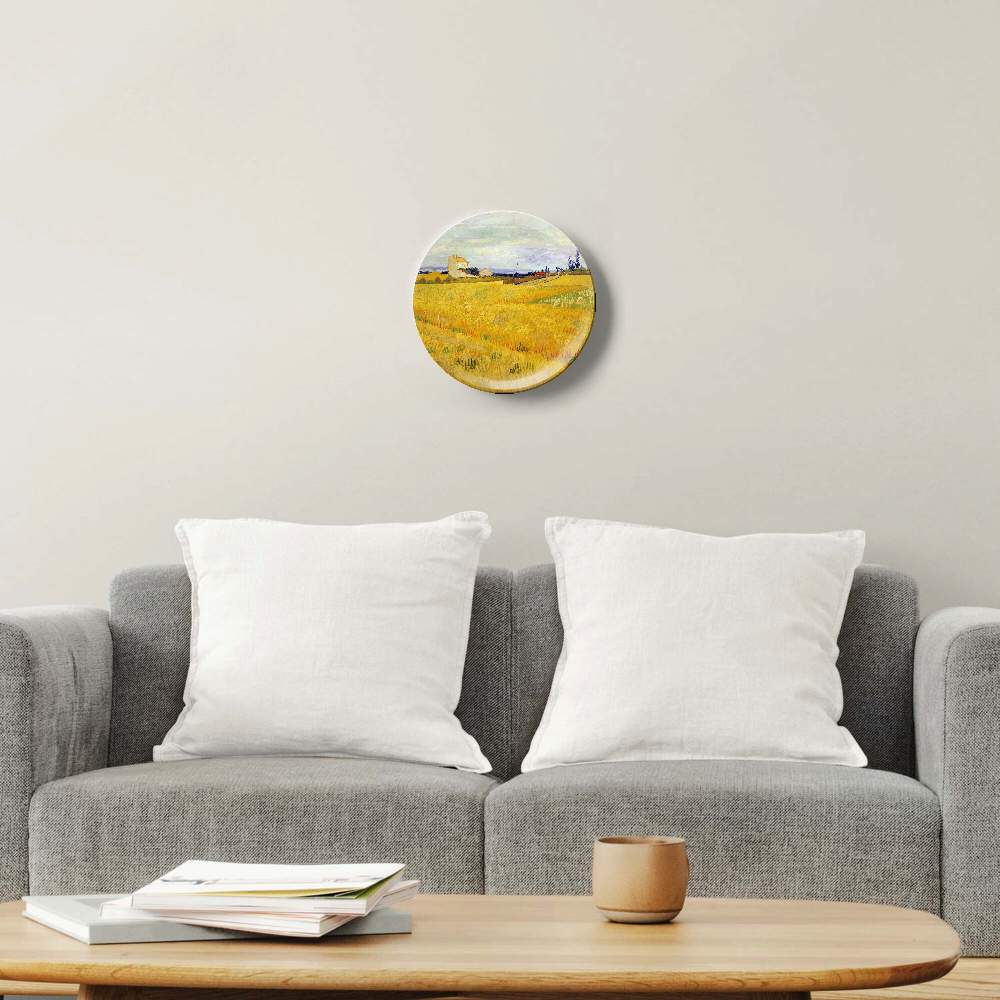 Пшеничное поле со снопами 2 — Винсент Ван Гог