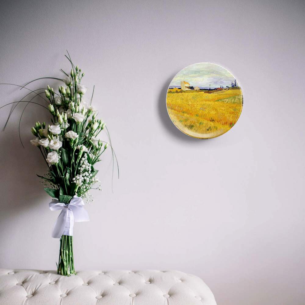 Пшеничное поле со снопами 2 — Винсент Ван Гог