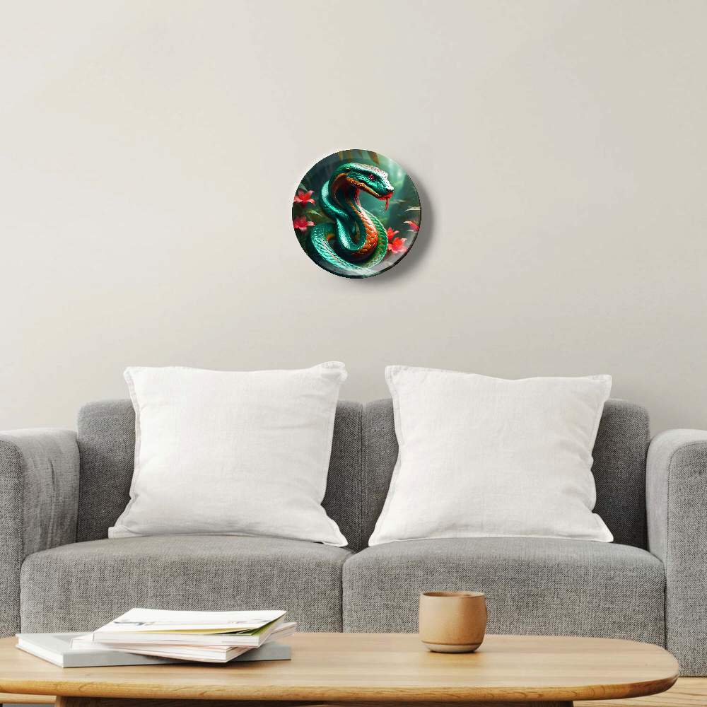 Зеленый змей и лилии