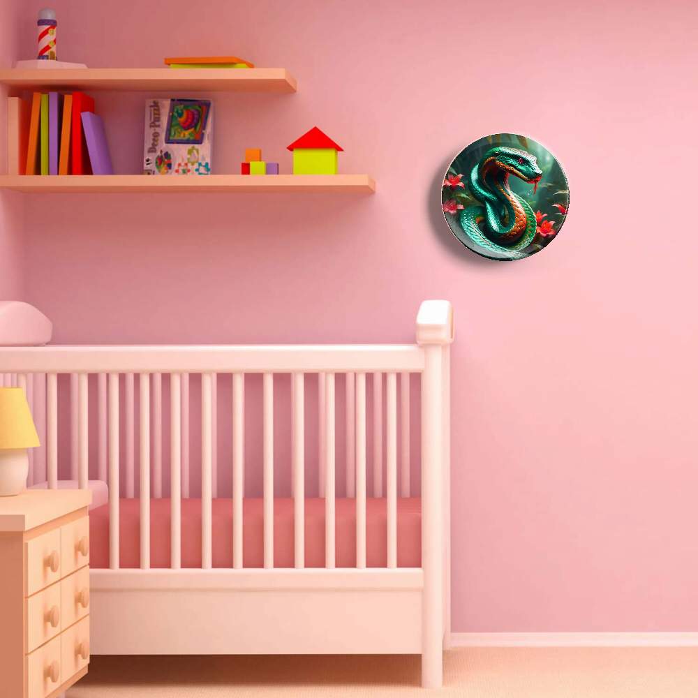 Зеленый змей и лилии